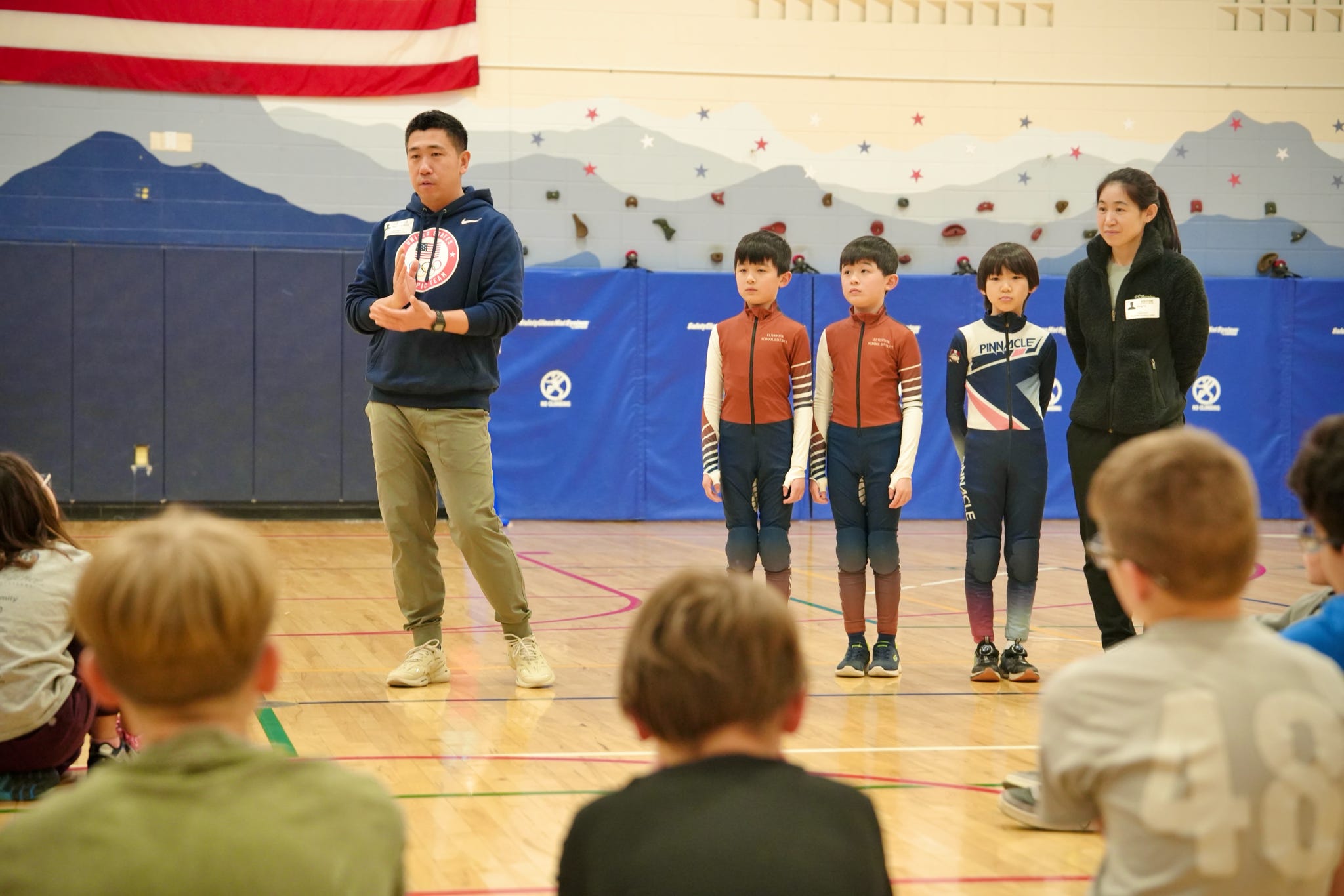 Speedskating in PE Class